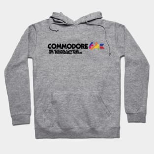 Commodore 64 Computer Logo Hoodie